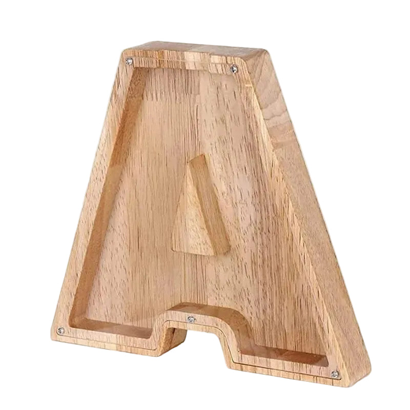 Tirelire en Bois Design Accrocheur 0