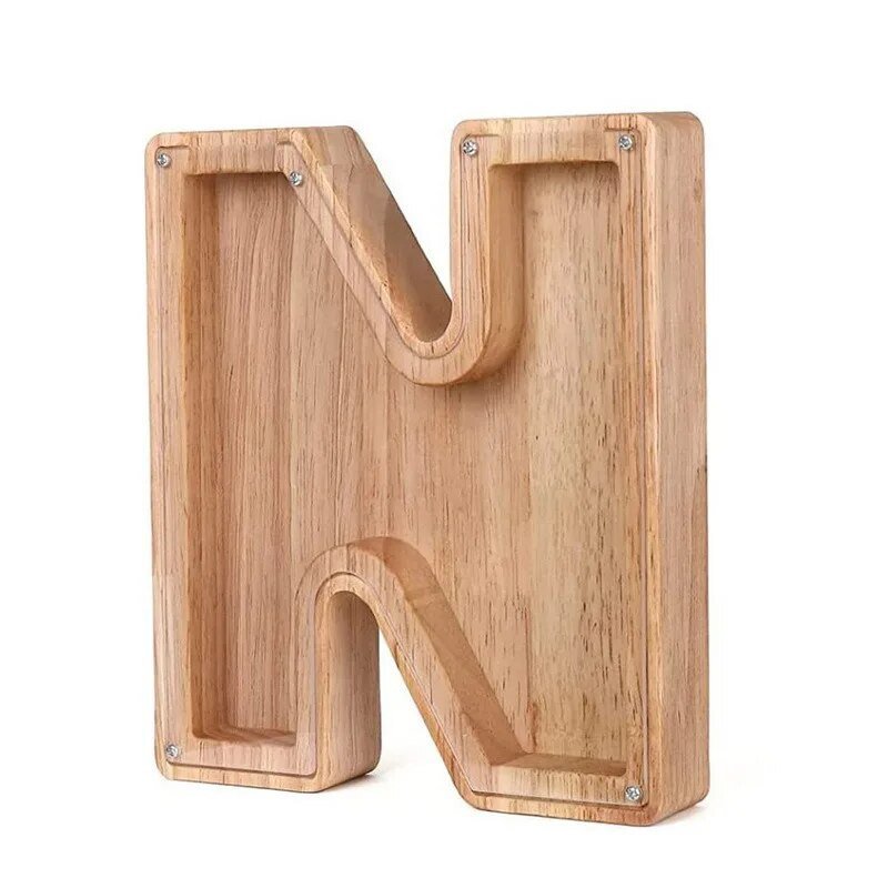 Tirelire en Bois Design Accrocheur 13