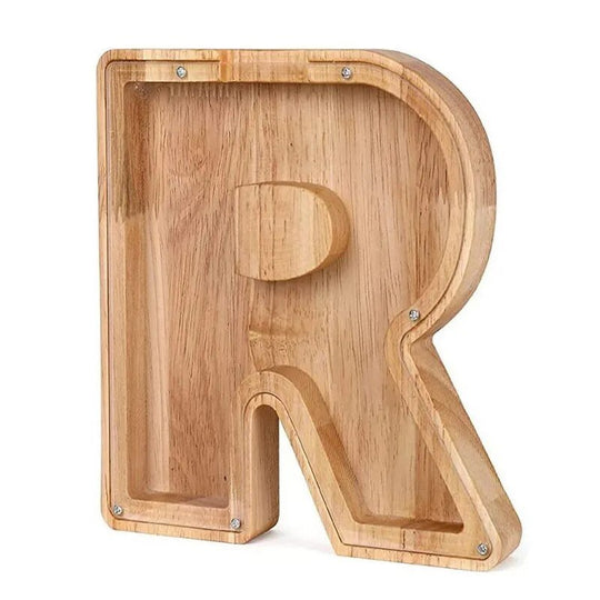Tirelire en Bois Design Accrocheur 16