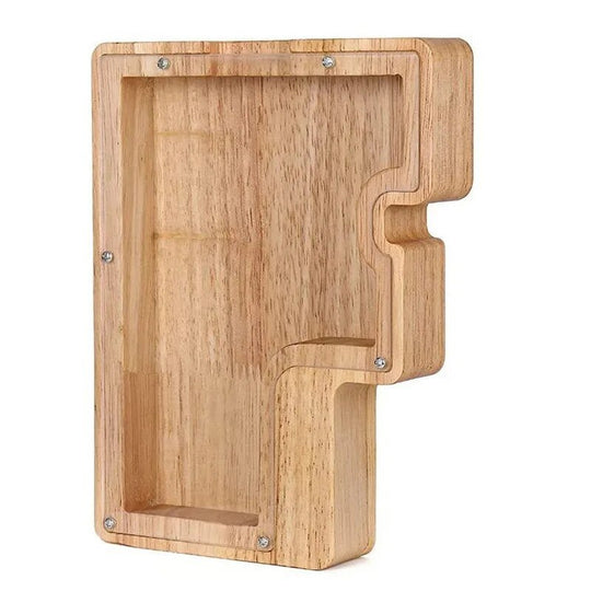 Tirelire en Bois Design Accrocheur 22