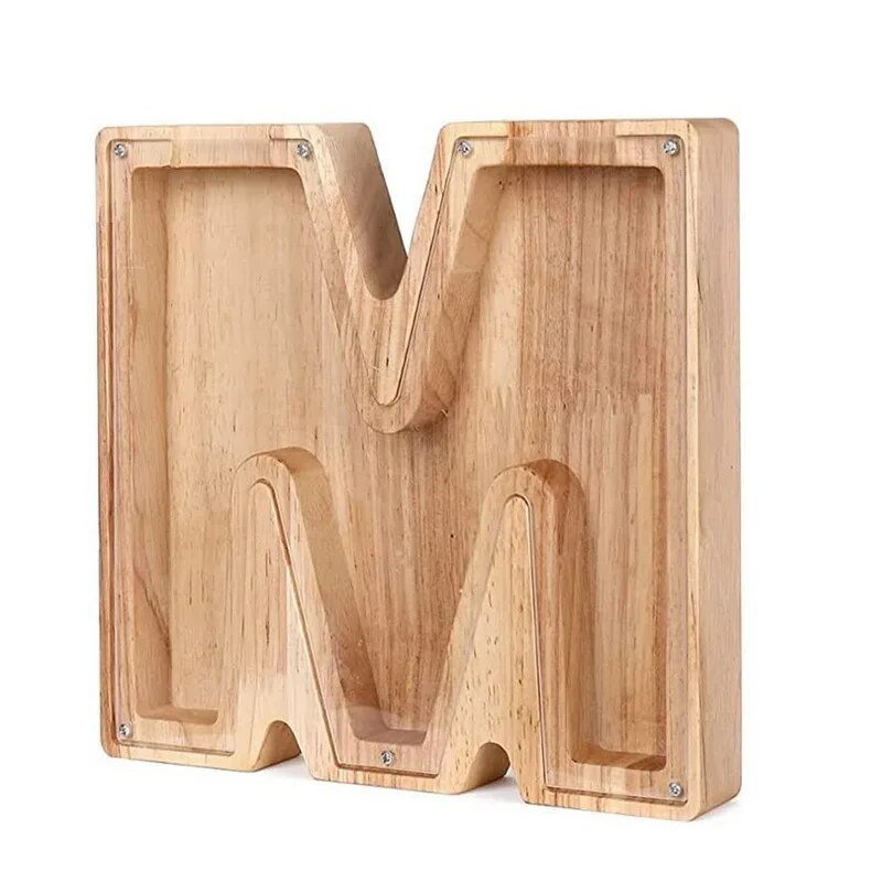 Tirelire en Bois Design Accrocheur 25