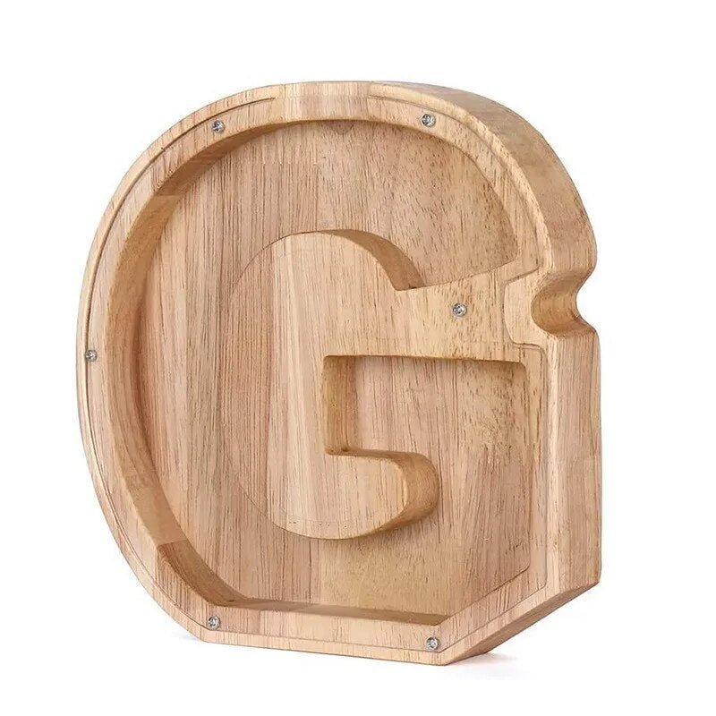 Tirelire en Bois Design Accrocheur 27