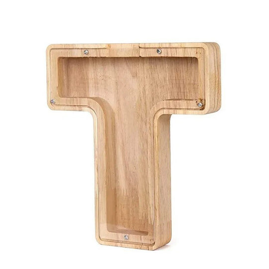 Tirelire en Bois Design Accrocheur 28