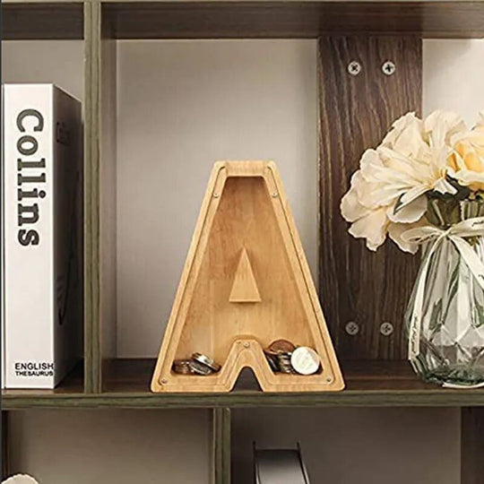 Tirelire en Bois Design Accrocheur 3