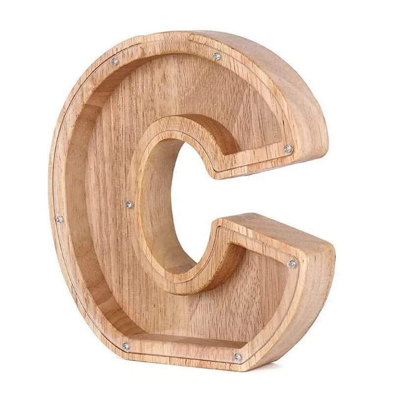 Tirelire en Bois Design Accrocheur 6