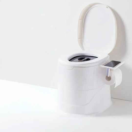 Toilettes Mobiles d'Urgence avec Porte-Papier 0