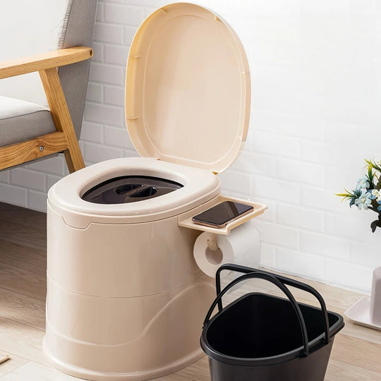 Toilettes Mobiles d'Urgence avec Porte-Papier 1