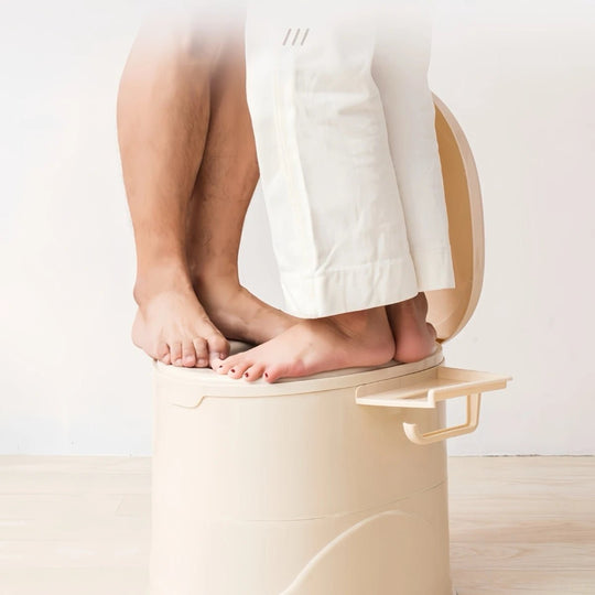 Toilettes Mobiles d'Urgence avec Porte-Papier 6