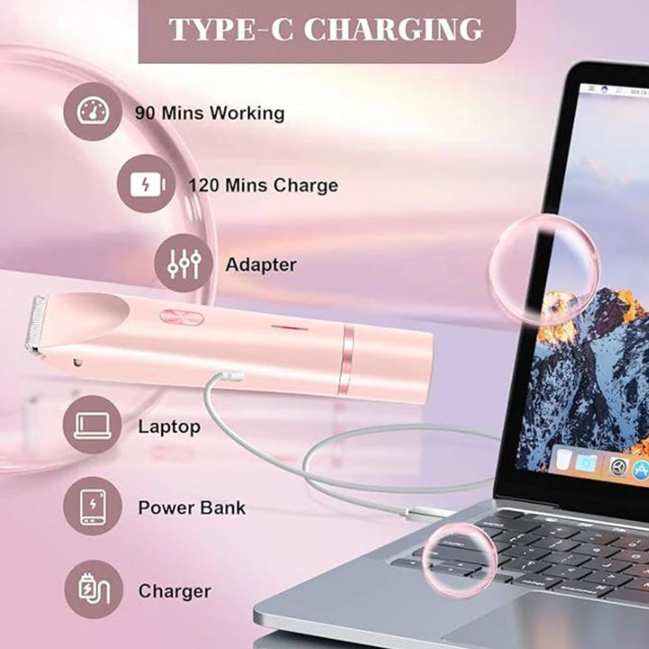 Tondeuse 2 en 1 pour Femmes Précise 7