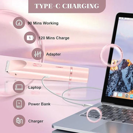 Tondeuse 2 en 1 pour Femmes Précise 7