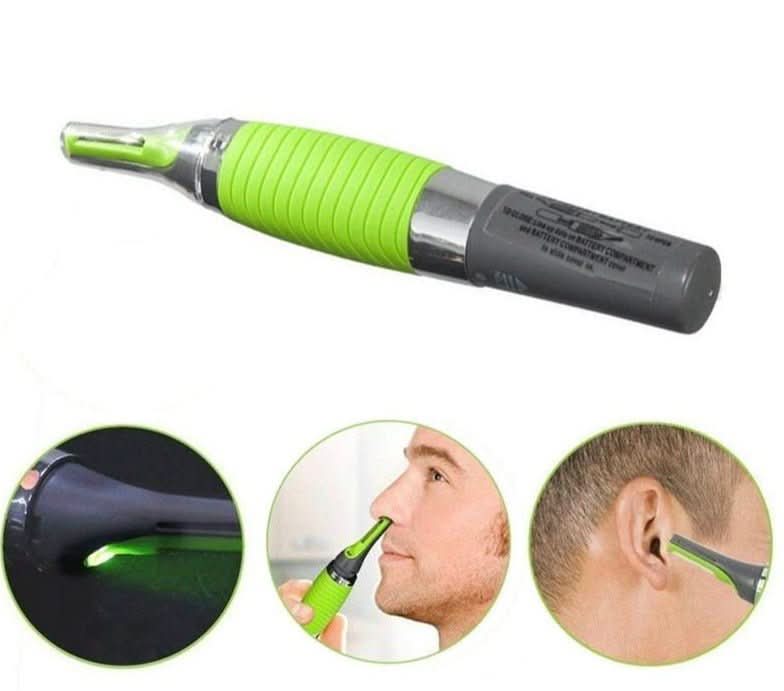 Tondeuse Nez Oreilles Précise avec Lumière LED, Tondeuse Pour Nez et Oreilles, Accessoire de Toilettage Compact 1