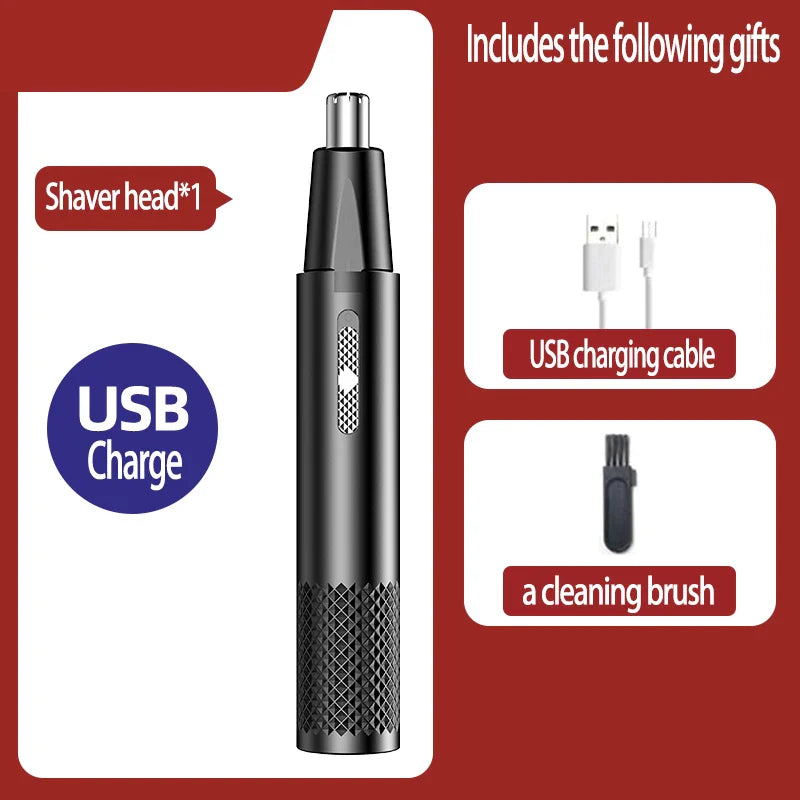 Tondeuse Pour Nez Rechargeable USB Compacte et Pratique 4