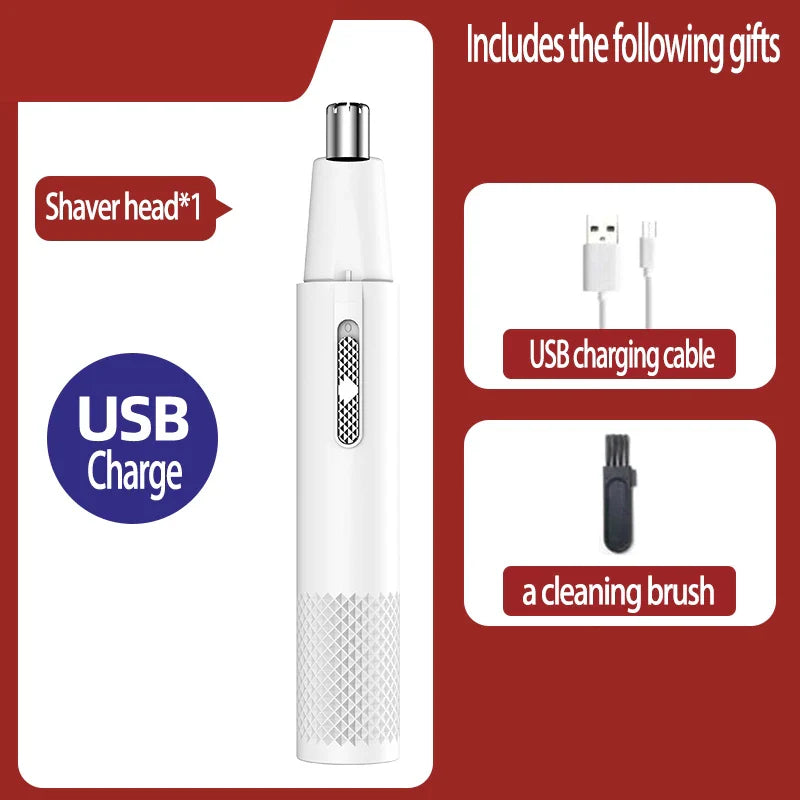 Tondeuse Pour Nez Rechargeable USB Compacte et Pratique 8