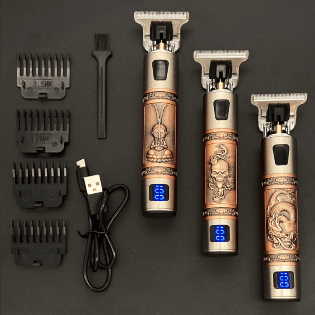 Tondeuse à Barbe Vintage Rechargeable 3