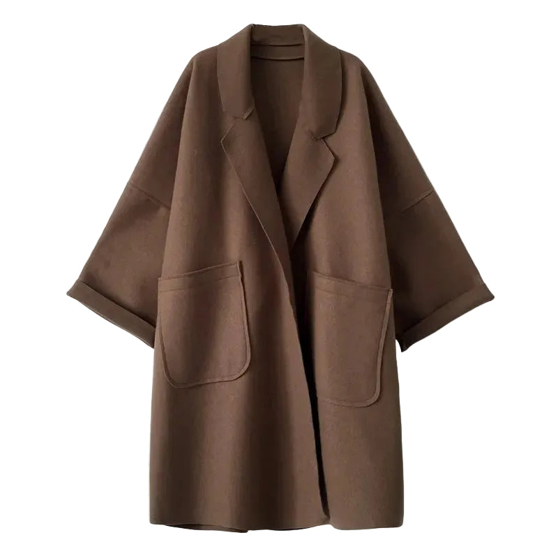 Trench-coat Oversize pour Femme Chic 0