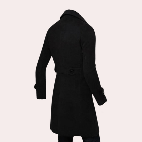 Trench-coat pour hommes à double boutonnage 1