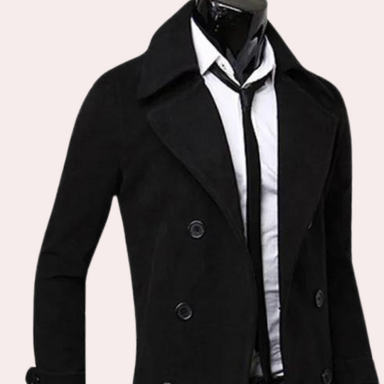 Trench-coat pour hommes à double boutonnage 2