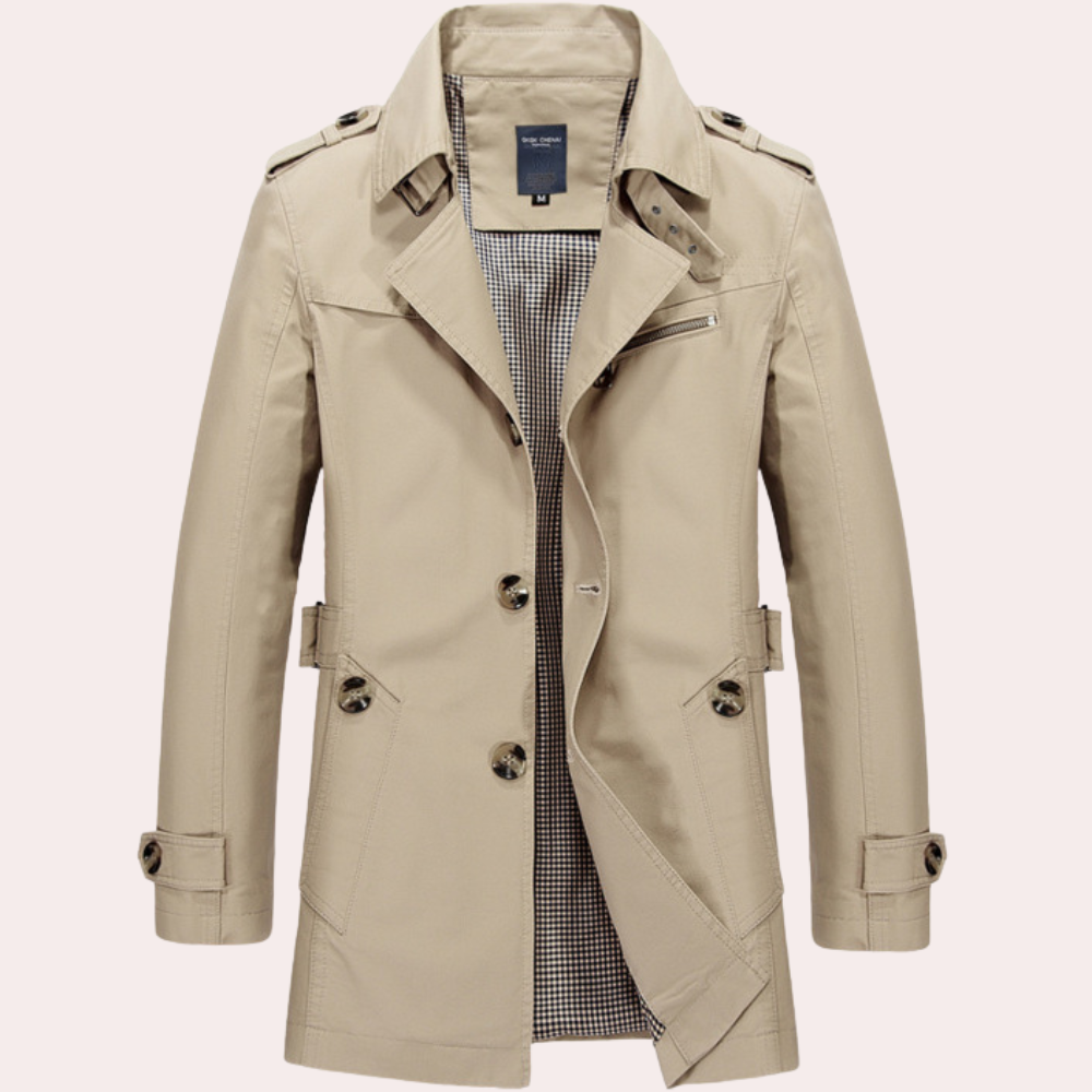 Trench-coat pour hommes au style intemporel 4