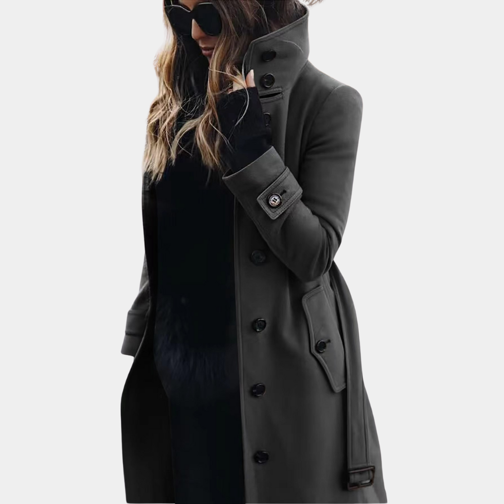 Trenchcoat Femme Oona Élégant et Confortable 0