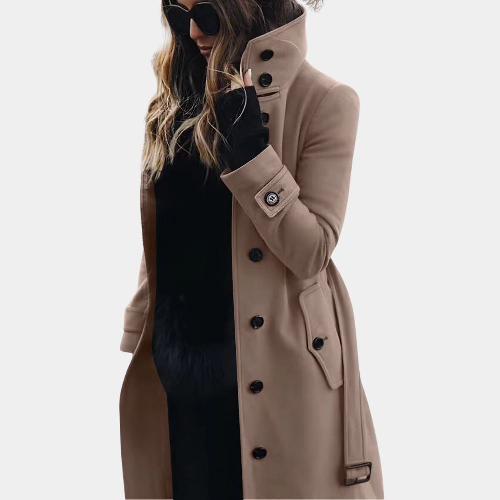 Trenchcoat Femme Oona Élégant et Confortable 3