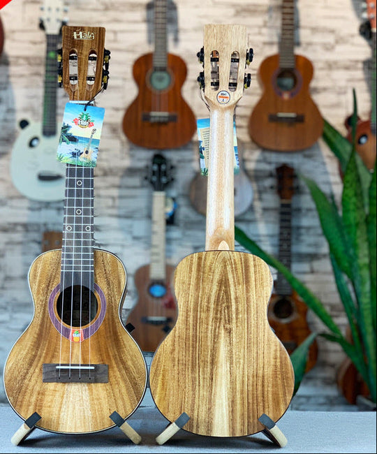 Ukulélé 23 pouces Bois de Koa pour Femme Style Classique 1