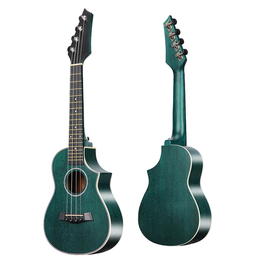 Ukulélé Acoustique Compact pour Musiciens Débutants et Confirmés 0