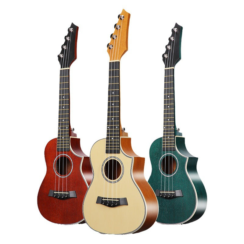 Ukulélé Acoustique Compact pour Musiciens Débutants et Confirmés 4