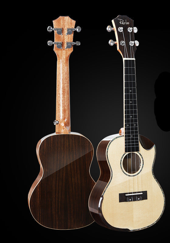Ukulélé Acoustique Femme Design Élégant 2