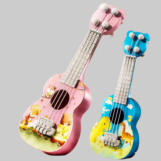Ukulélé Acoustique Pour Enfants Design Coloré Amusant 1
