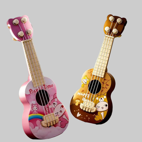 Ukulélé Acoustique Pour Enfants Design Coloré Amusant 2