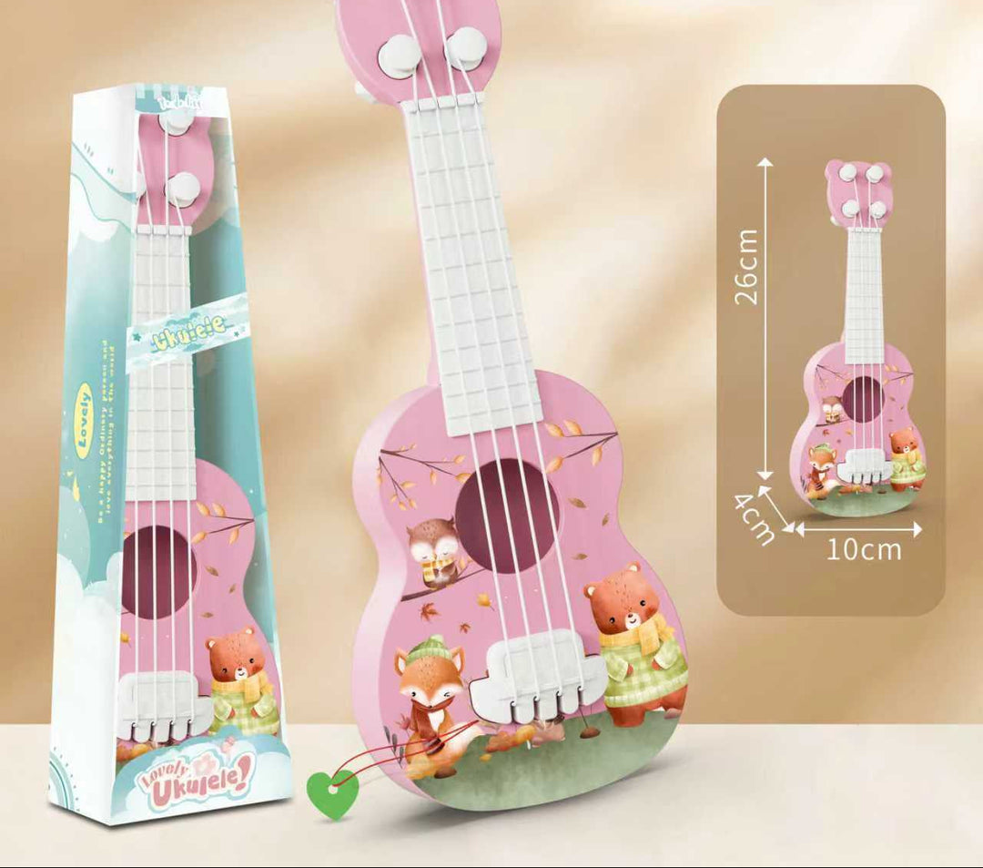 Ukulélé Acoustique Pour Enfants Design Coloré Amusant 4