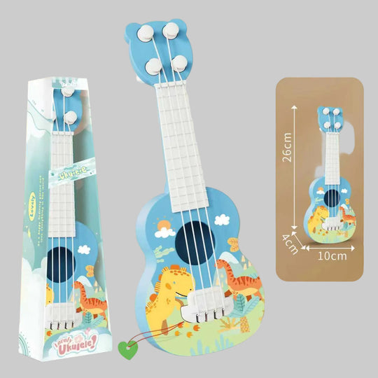 Ukulélé Acoustique Pour Enfants Design Coloré Amusant 7