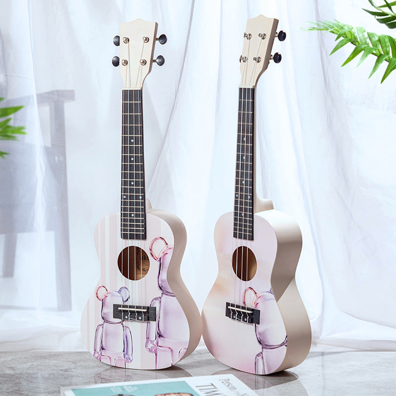 Ukulélé Débutant Compact Pour Enfants Avec Design Ludiques 1