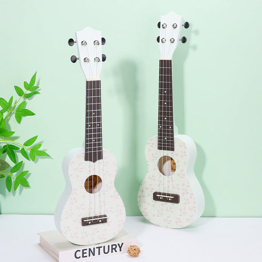 Ukulélé Débutant Floral Soprano Compact 0