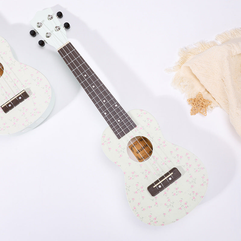 Ukulélé Débutant Floral Soprano Compact 1