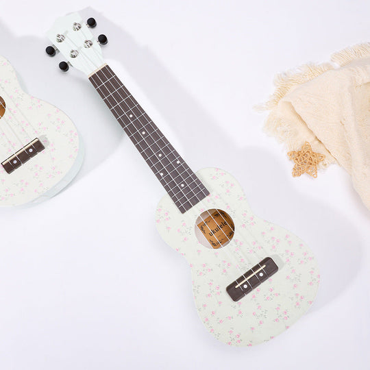 Ukulélé Débutant Floral Soprano Compact 1
