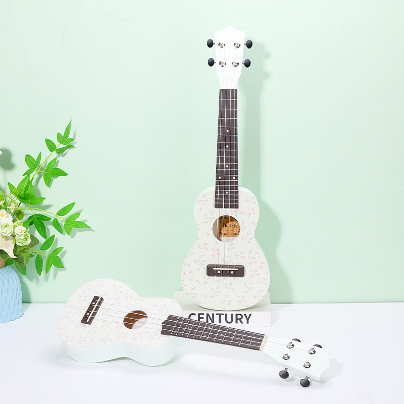 Ukulélé Débutant Floral Soprano Compact 3