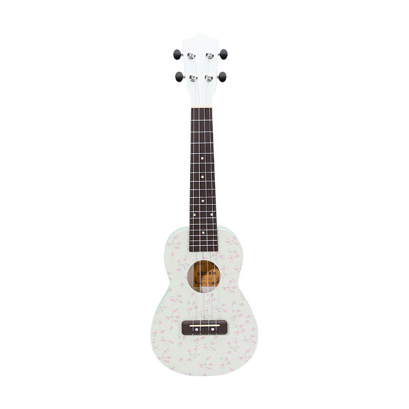 Ukulélé Débutant Floral Soprano Compact 4