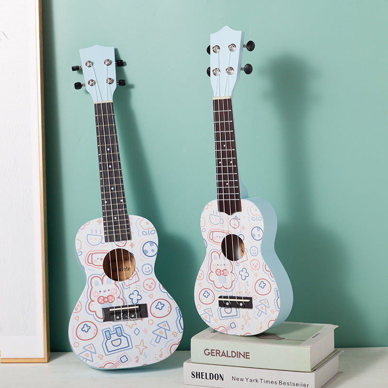Ukulélé Éducatif Compact pour Enfants Design Ludique 11