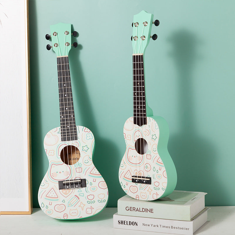 Ukulélé Éducatif Compact pour Enfants Design Ludique 13