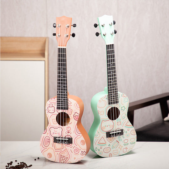 Ukulélé Éducatif Compact pour Enfants Design Ludique 2