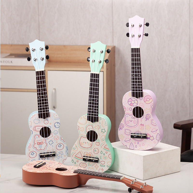 Ukulélé Éducatif Compact pour Enfants Design Ludique 3