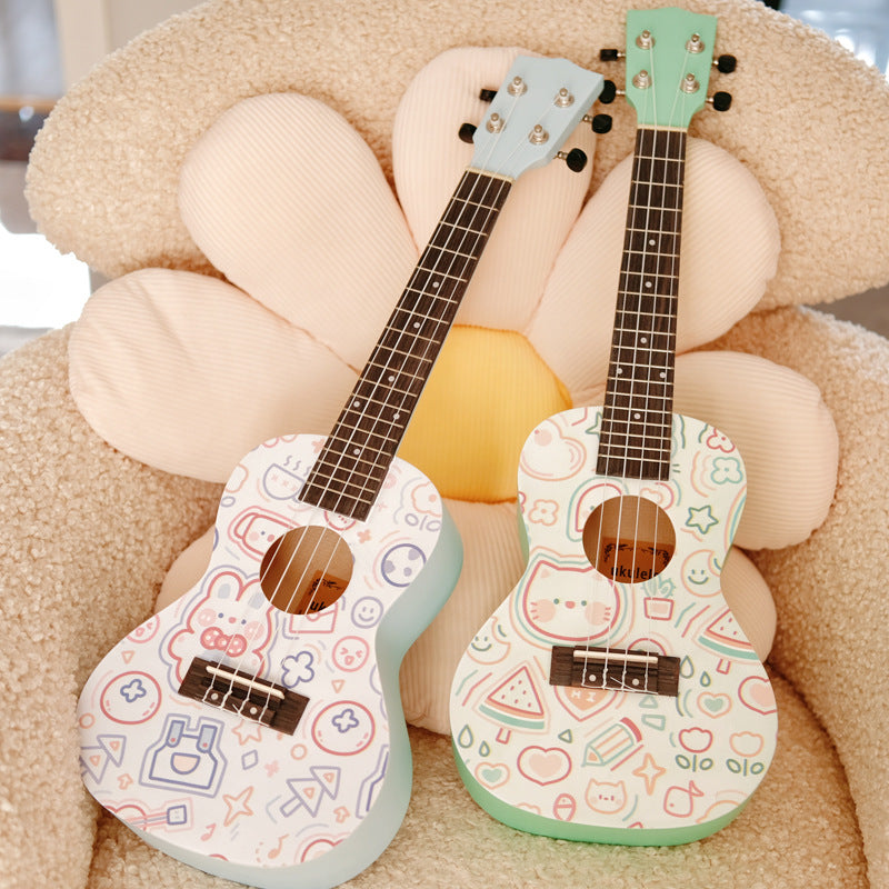 Ukulélé Éducatif Compact pour Enfants Design Ludique 5