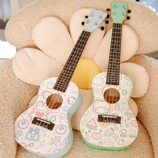 Ukulélé Éducatif Compact pour Enfants Design Ludique 5