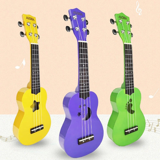 Ukulélé Enfant Design Coloré Amusant 2
