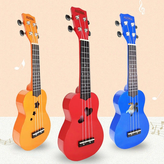 Ukulélé Enfant Design Coloré Amusant 3