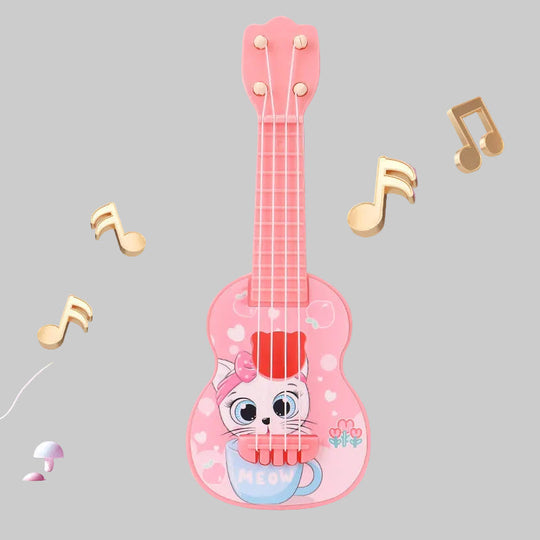 Ukulélé Enfant Thème Chat Ludique 0