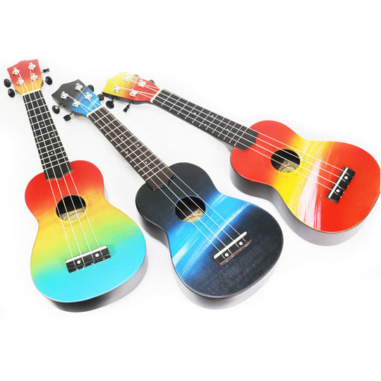 Ukulélé pour débutants et musiciens passionnés au design coloré 1