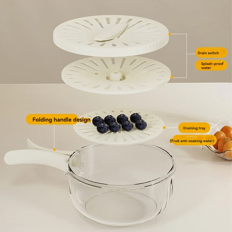 Ustensile de Cuisine Tamis Flexible Pratique 6