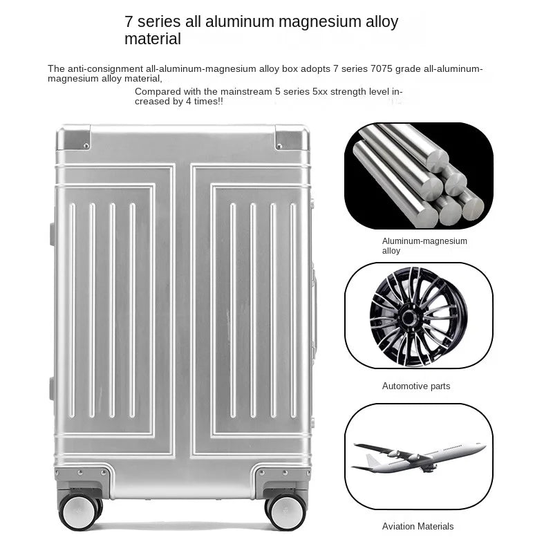 Valise Business Aluminium-Magnésium Berlin 8
